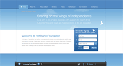 Desktop Screenshot of hoffmannfoundation.org.uk